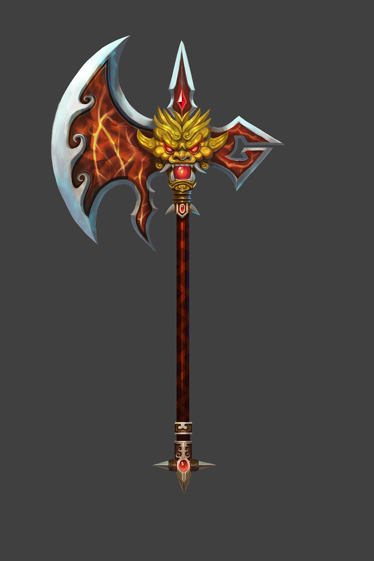 中国风武器原画（图ZMTk1NDU3NzI4） - 游戏原画 - 站酷设计师桐桐诶原创素材 - 站酷ZCOOL