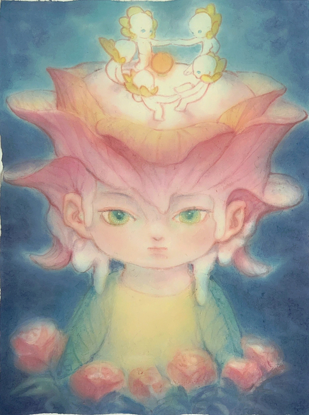 水墨原创-花溶的人生游乐场（图ZMzIxMTQ5NjMy） - 艺术插画 - 站酷设计师海雄的画原创素材 - 站酷ZCOOL