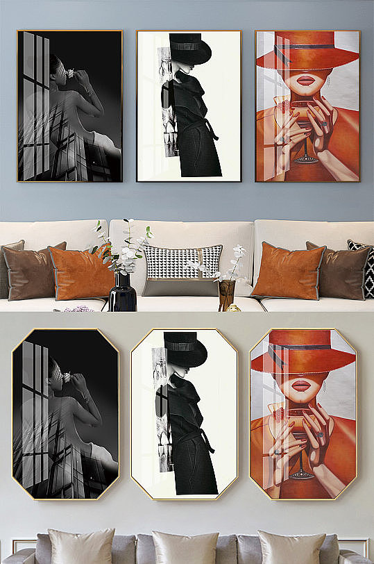 装饰画（图ZMjEwMDIzNjg0） - 家装设计 - 站酷设计师皮卡丘TANG原创素材 - 站酷ZCOOL