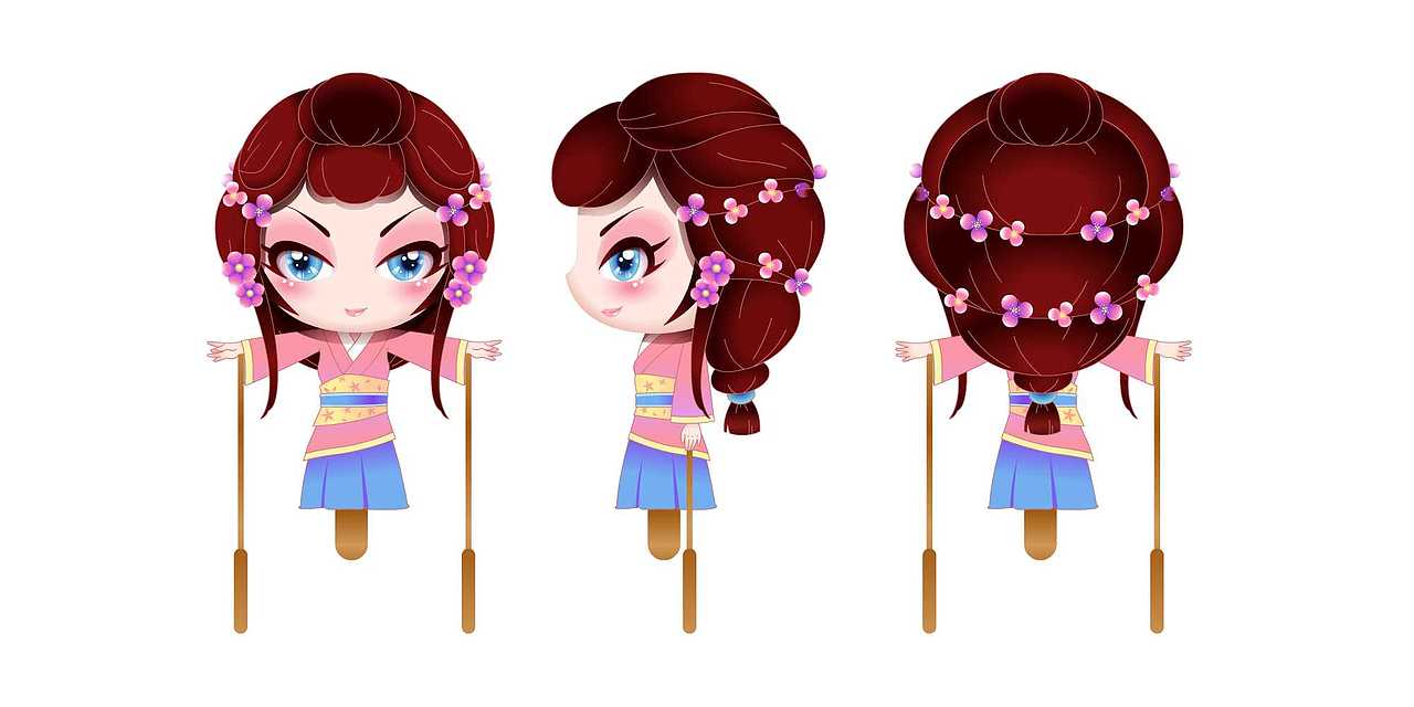 冼夫人的人物形象设计（图ZMTI5MTM5NzE2） - 单幅漫画 - 站酷设计师亭女酱原创素材 - 站酷ZCOOL