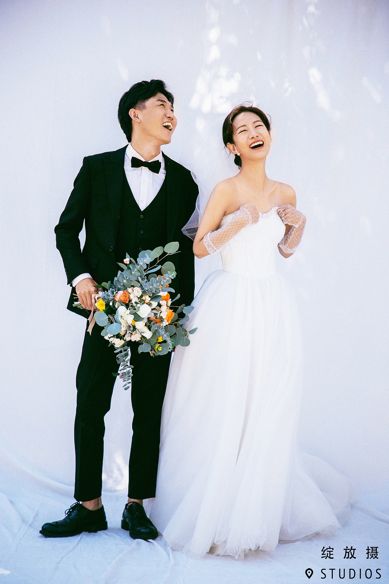 眼前人是心上人❤胶片婚纱照