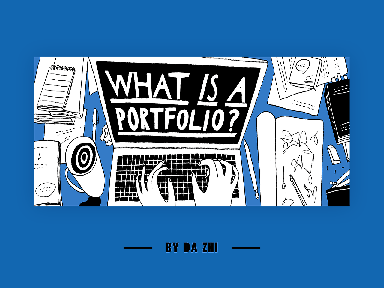 设计师日常~（图ZMTQ1OTY4NTQw） - 艺术插画 - 站酷设计师醒醒呀大智原创素材 - 站酷ZCOOL