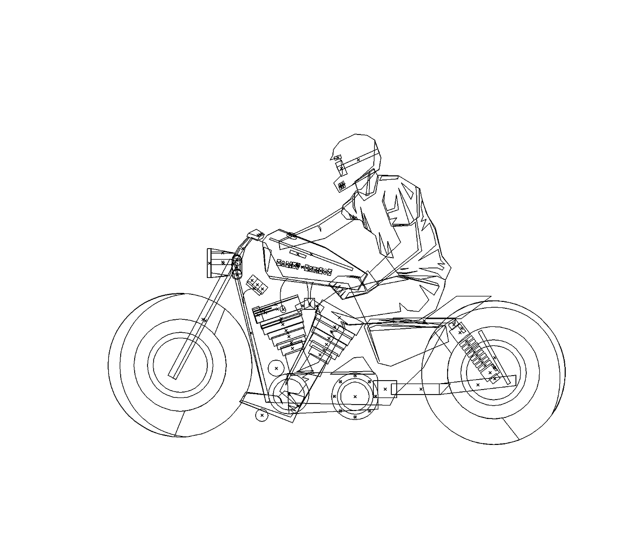 哈雷运动者和hotrod