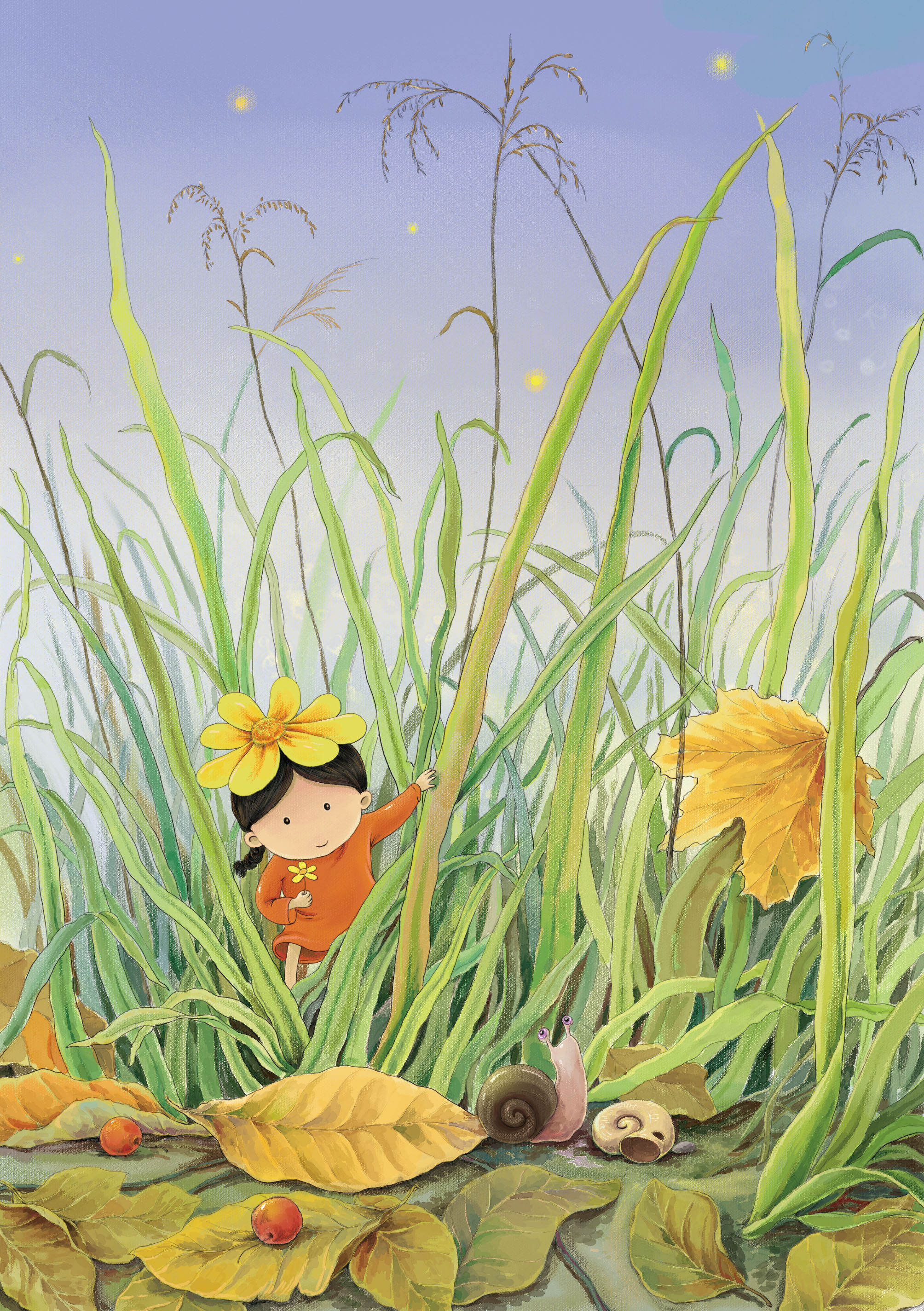 阳光小人系列|插画|儿童插画|海豹伟伟 - 原创作品 - 站酷 (zcool)