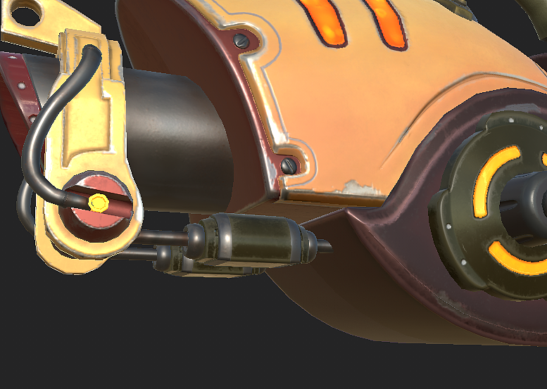 次时代风格化枪械制作