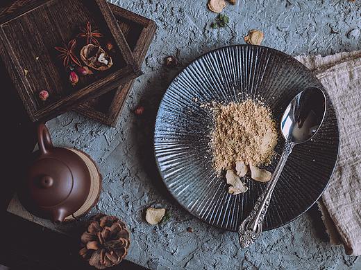 静物·产品摄影 日就月将 炒姜粉