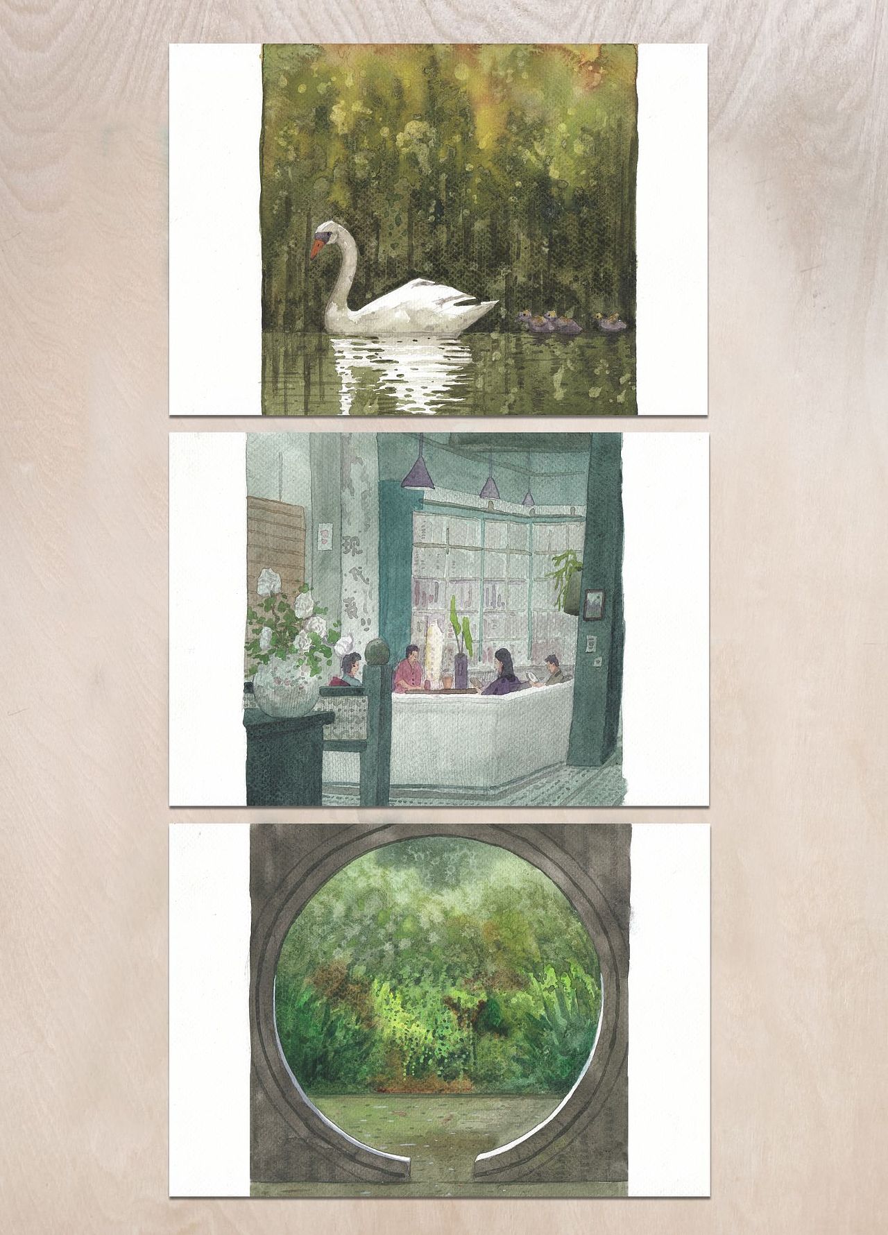 『画本系列』-我的第45本画本-绿色狂想曲主题习作（图ZMzUyNDk3MDg0） - 绘画 - 站酷设计师画画的陈一丘原创素材 - 站酷ZCOOL