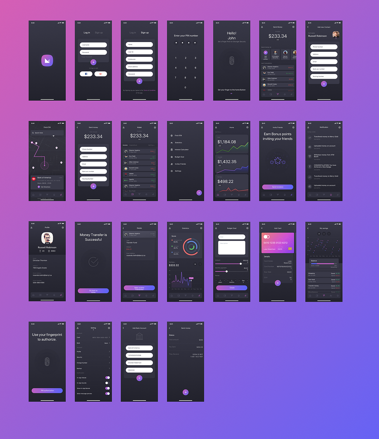 金融应用界面（图ZMTIxOTM2NTI0） - APP界面 - 站酷设计师爱在奔跑原创素材 - 站酷ZCOOL