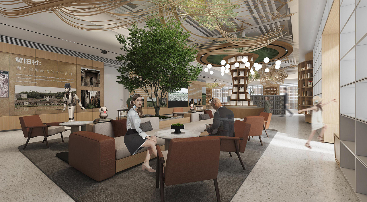 年度项目合集|室内设计|效果图|2023|Moss|新年快乐（图ZMzYxMjE4NzYw） - 商业空间设计 - 站酷设计师设计师Hobo原创素材 - 站酷ZCOOL