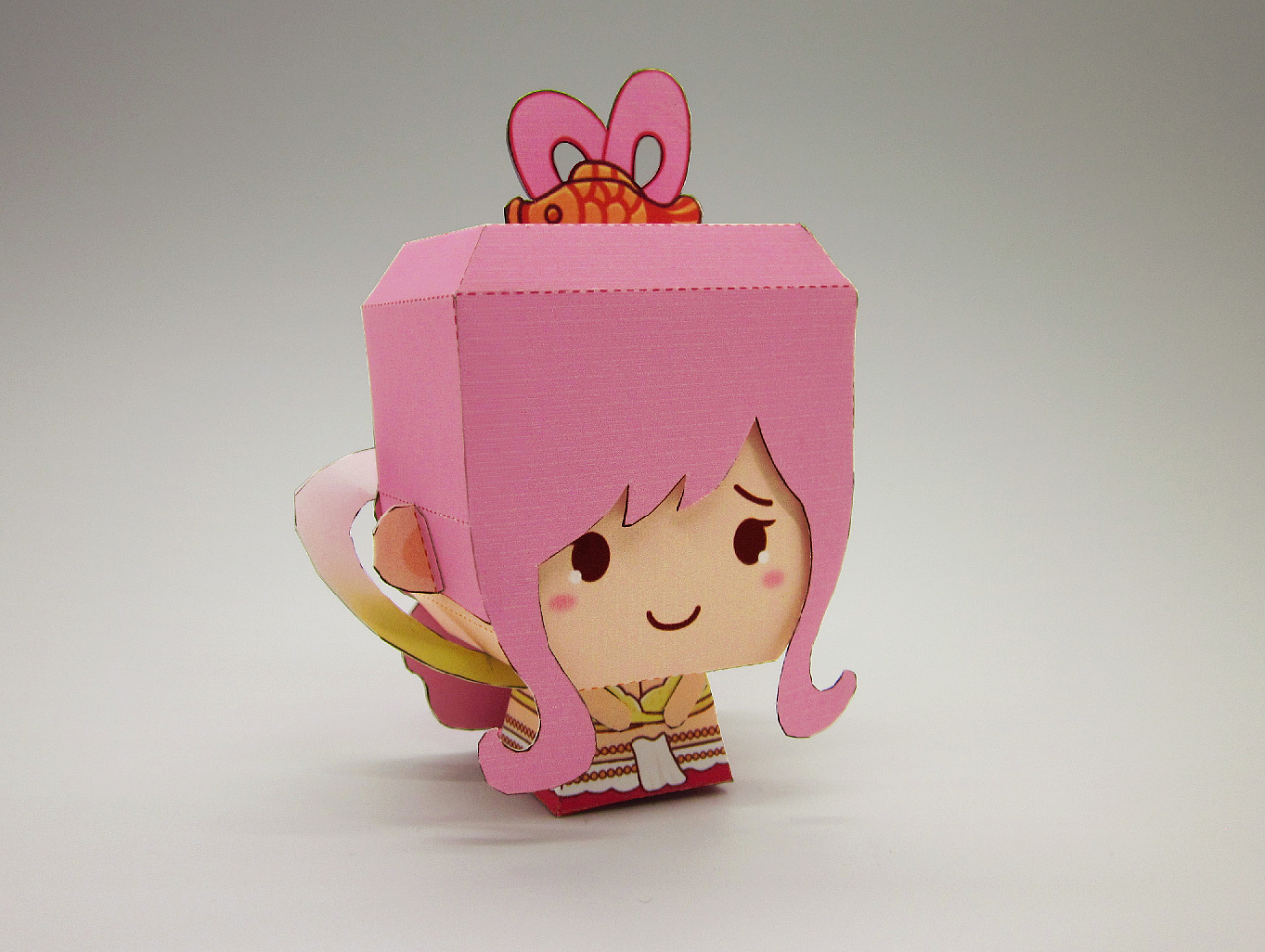 海贼王公仔_纸模型设计