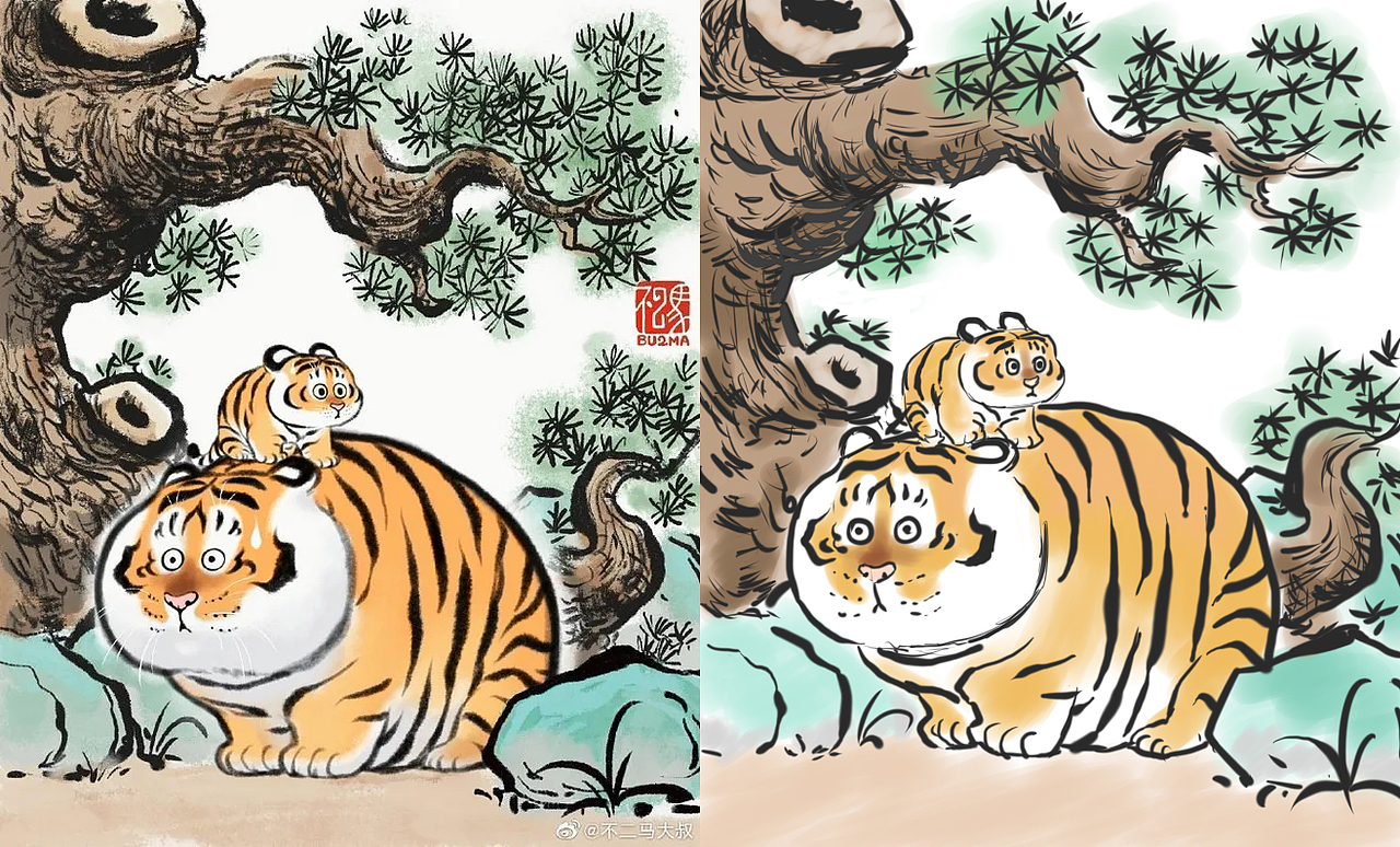 近两年板绘练习总结（野生插画师）