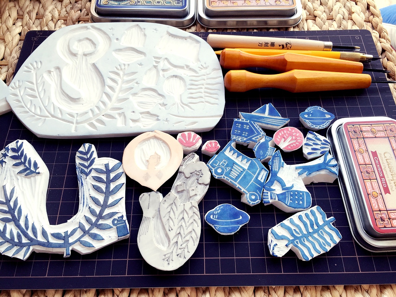 路上路原创橡皮章