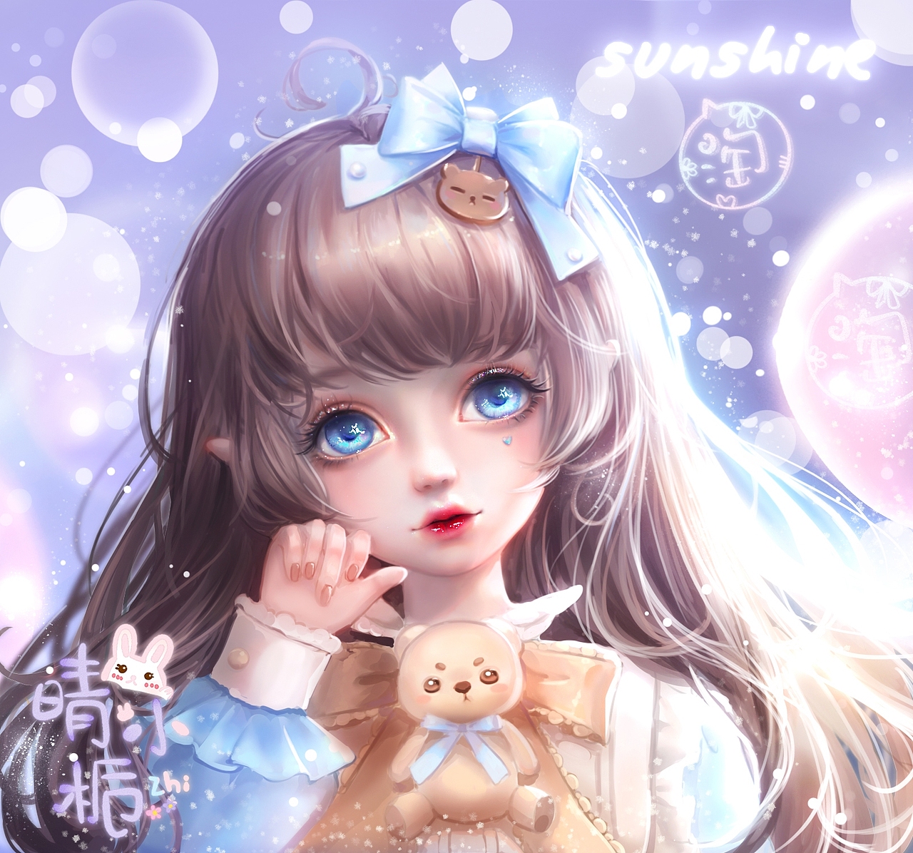 头像约稿的小可爱（图ZMTU1NzM1NjI0） - 创作习作 - 站酷设计师小白酱milkyu原创素材 - 站酷ZCOOL