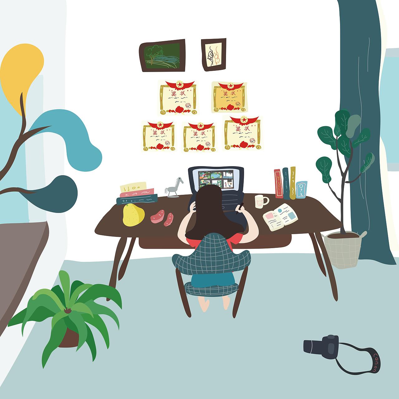 田园与生活（图ZMTc3MjIyOTI4） - 创作习作 - 站酷设计师种花荣阿荣原创素材 - 站酷ZCOOL