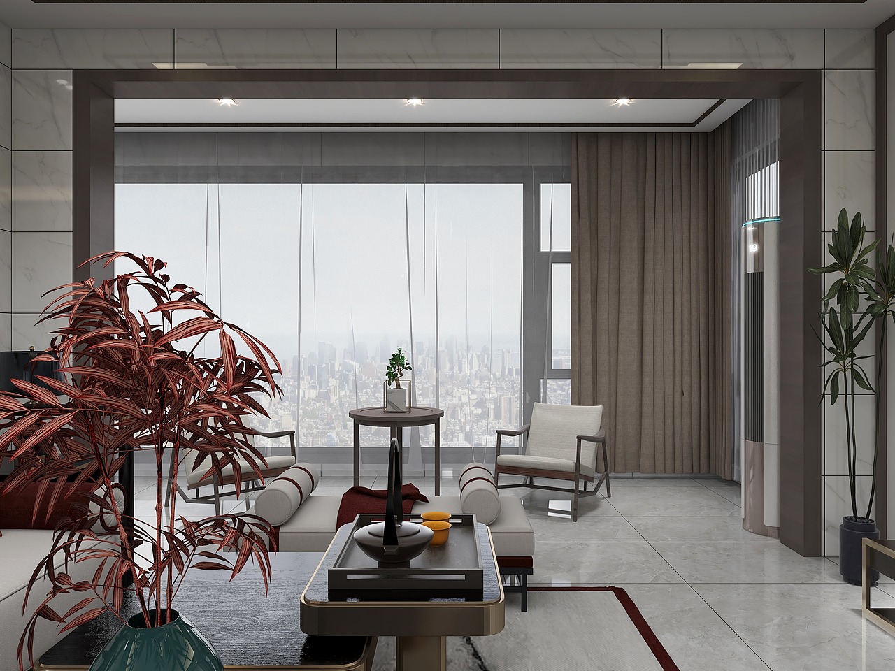 新中式（图ZMjcyNzI0MTQ0） - 家装设计 - 站酷设计师Pengchegs原创素材 - 站酷ZCOOL