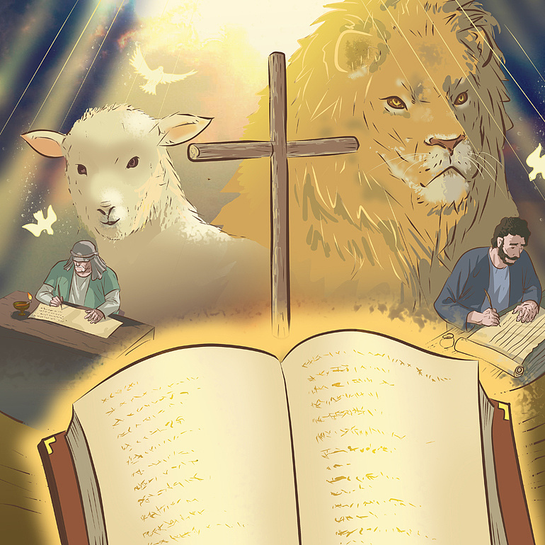 圣经并不前后矛盾,而是和谐一致的.愿我们所作的合主的旨意.