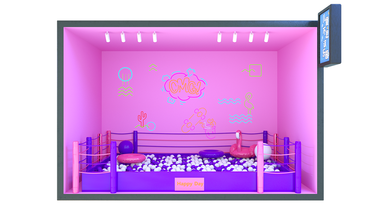 环球中心全案设计（图ZMjY5ODg1NjIw） - 舞台美术 - 站酷设计师IEDGKE原创素材 - 站酷ZCOOL