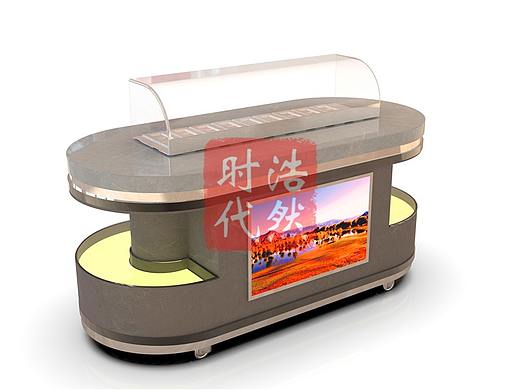 银行餐厅移动餐台定制设备 学校机关单位取餐台