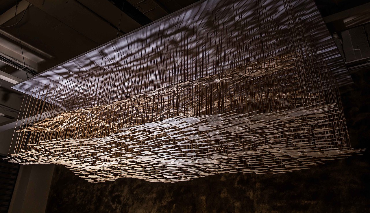 以竹蜻蜓建構的《山海匯》裝置藝術作品（图ZMjk0MjkwMjUy） - 实验艺术 - 站酷设计师林靖格原创素材 - 站酷ZCOOL