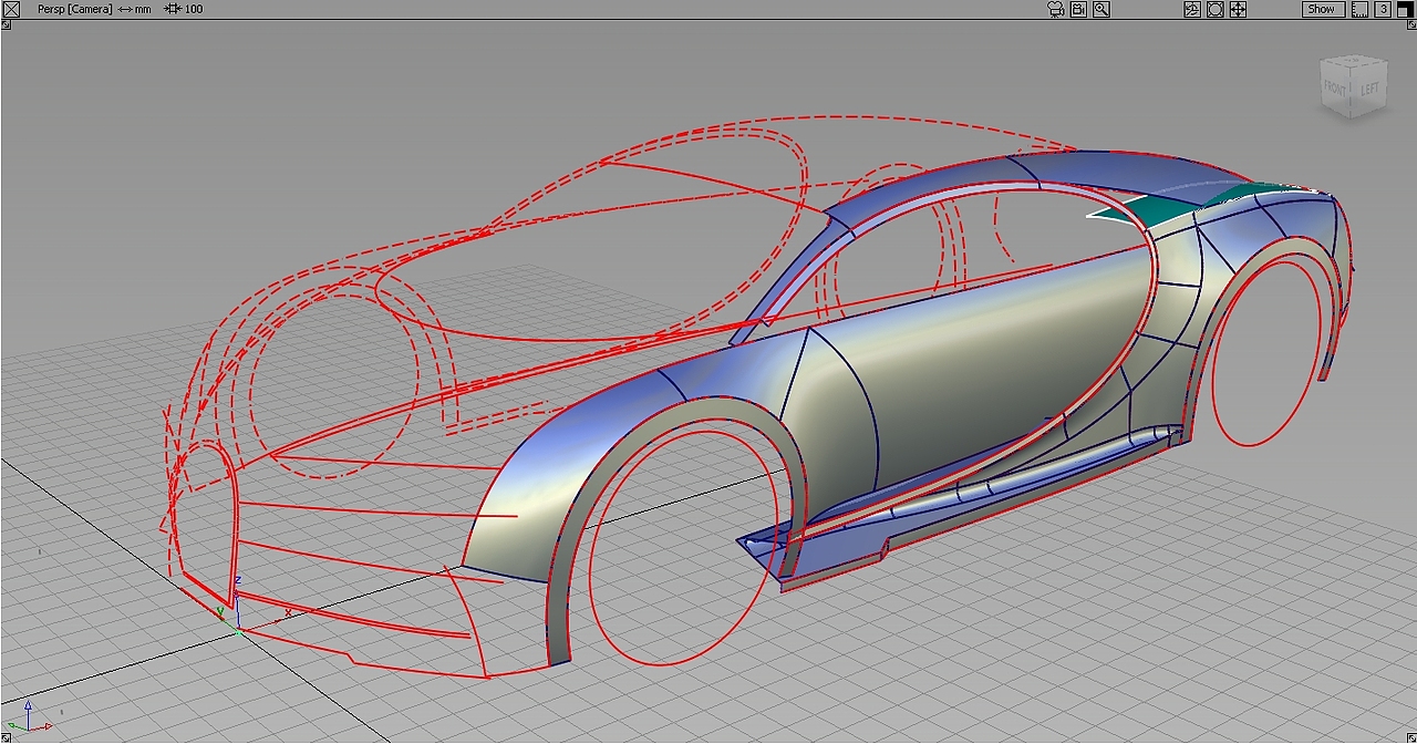布加迪-chiron“曲线的艺术”--Alias效果图建模教程（图ZOTM3OTUyMjQ=） - 交通工具 - 站酷设计师Adleyou原创素材 - 站酷ZCOOL