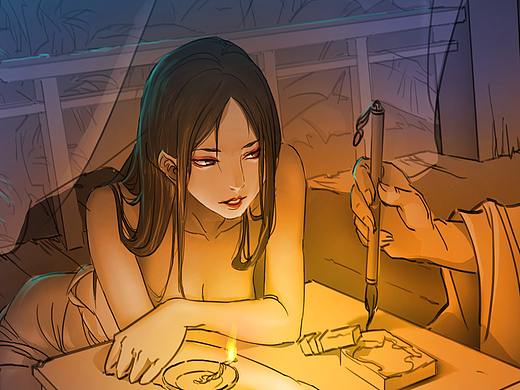 古风动画——菱花镜 (未完成)