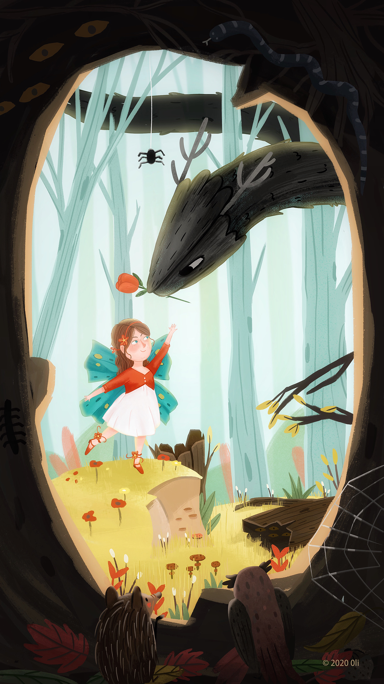 【2-3月】儿童插画个人练习（图ZMjAyMjA0OTY0） - 儿童插画 - 站酷设计师欧粒原创素材 - 站酷ZCOOL