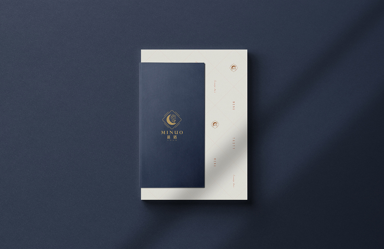 觅诺轻奢餐厅logo设计