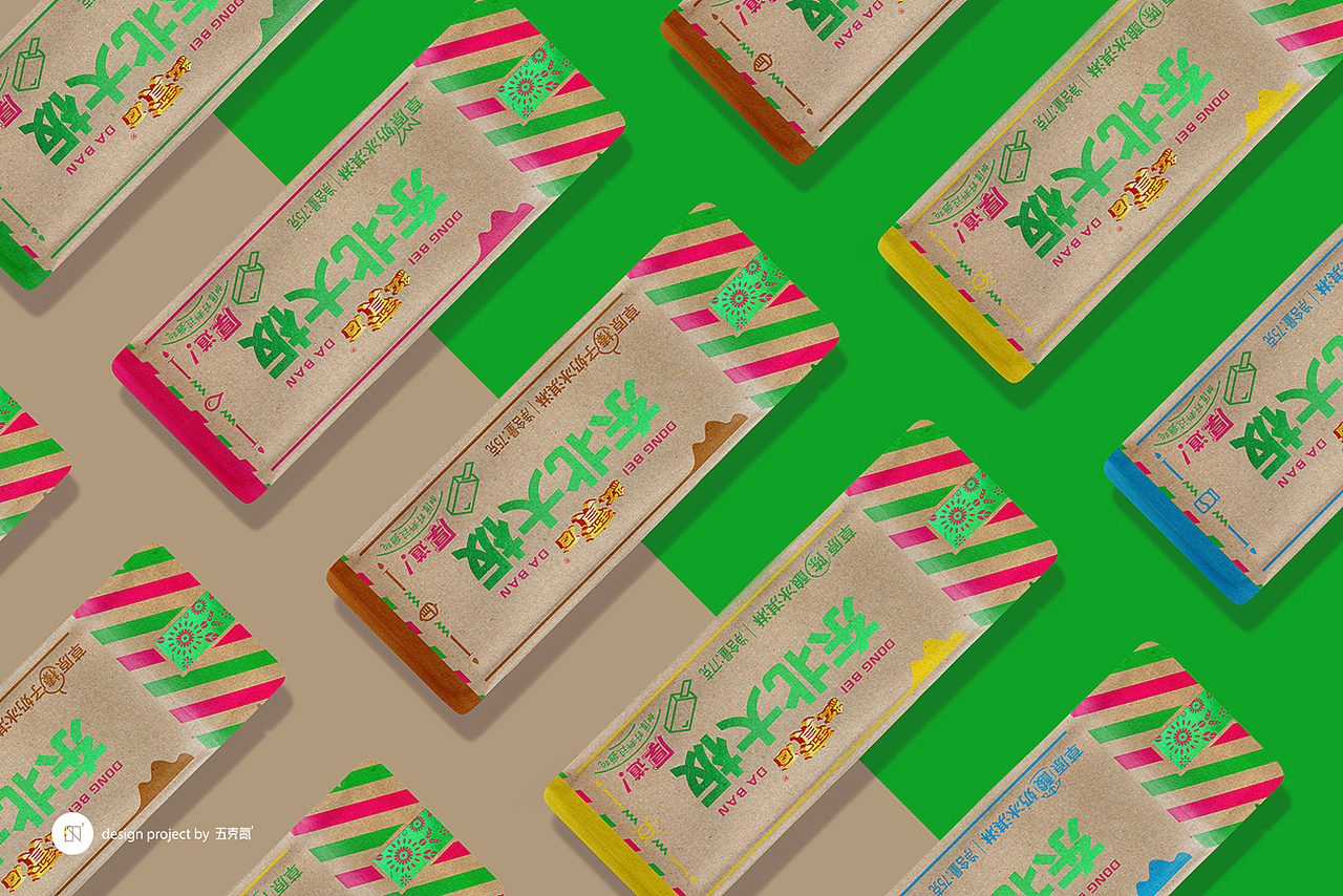五克氮²×东北大板 | 经典老雪糕 包装重塑升级（图ZMjU0MjA1NDEy） - 包装 - 站酷设计师五克氮创意设计原创素材 - 站酷ZCOOL