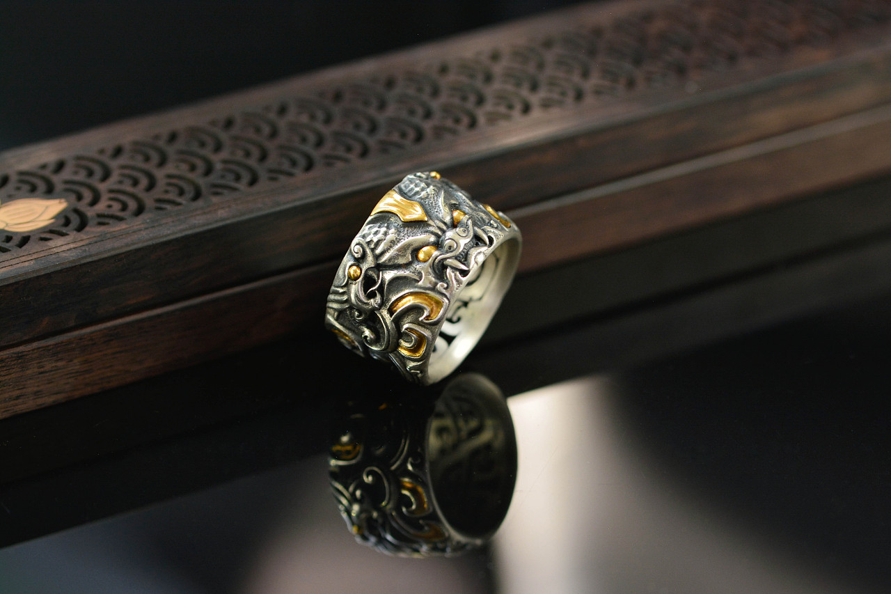 设计师作品|兽面戒指