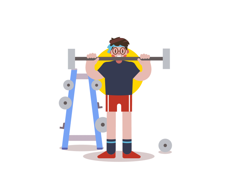 8.肩部运动—坐姿哑铃推举