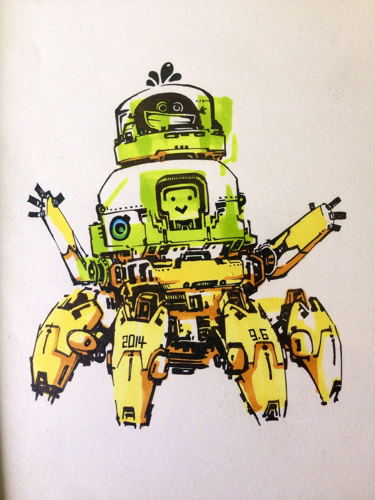 小画一幅（图ZMTk1NTI0MjA=） - 创作习作 - 站酷设计师胖子于斌原创素材 - 站酷ZCOOL