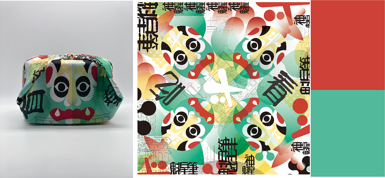 -人物再设计/川剧/风吕敷-