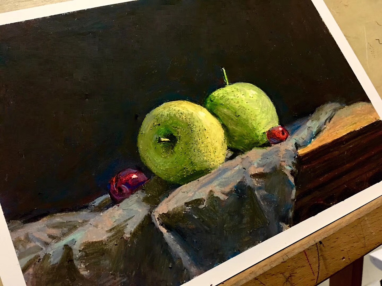 油画棒静物组合