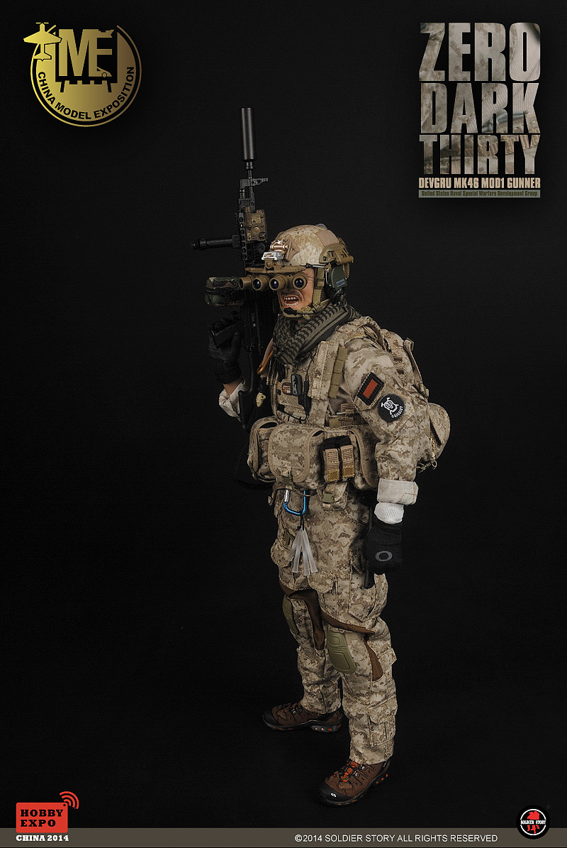 美军DEVGRU- MK46 MOD1机鎗手 -猎杀本拉登（图ZMTExMDE5MjA4） - 手办/模玩 - 站酷设计师SoldierStory原创素材 - 站酷ZCOOL