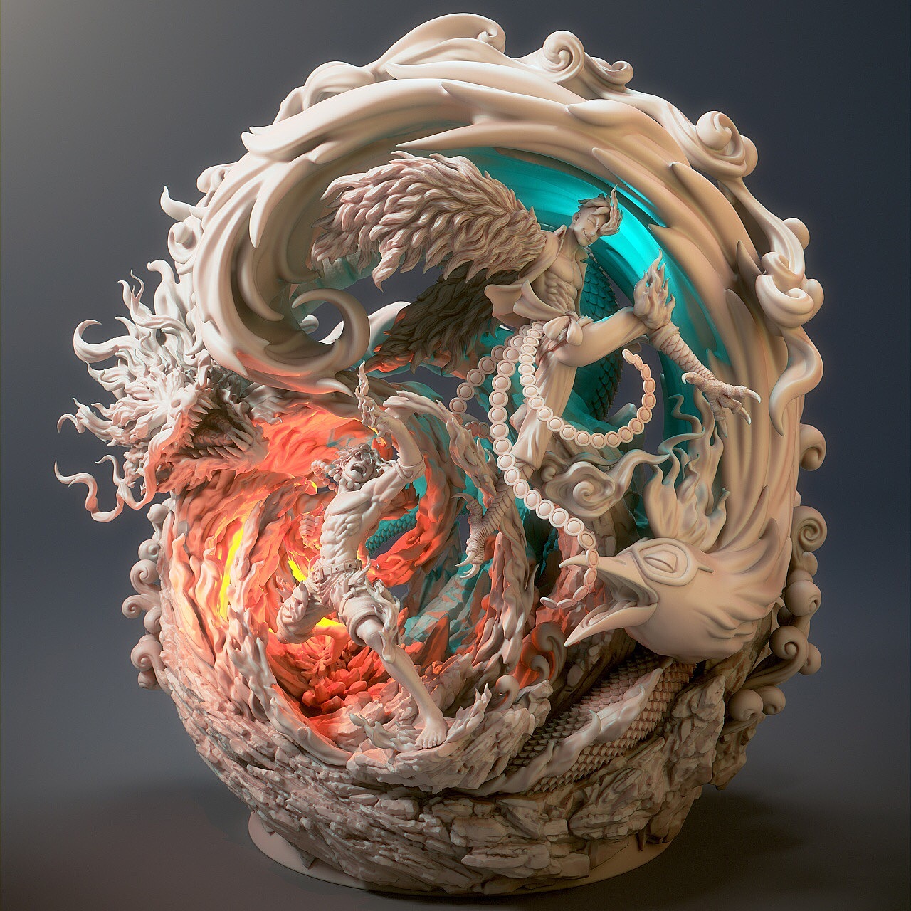 MT工作室第二款作品—艾斯 馬爾科（圖ZMTU0MjA3NDE2） - 手辦/模玩 - 站酷設(shè)計師MissTime工作室原創(chuàng)素材 - 站酷ZCOOL