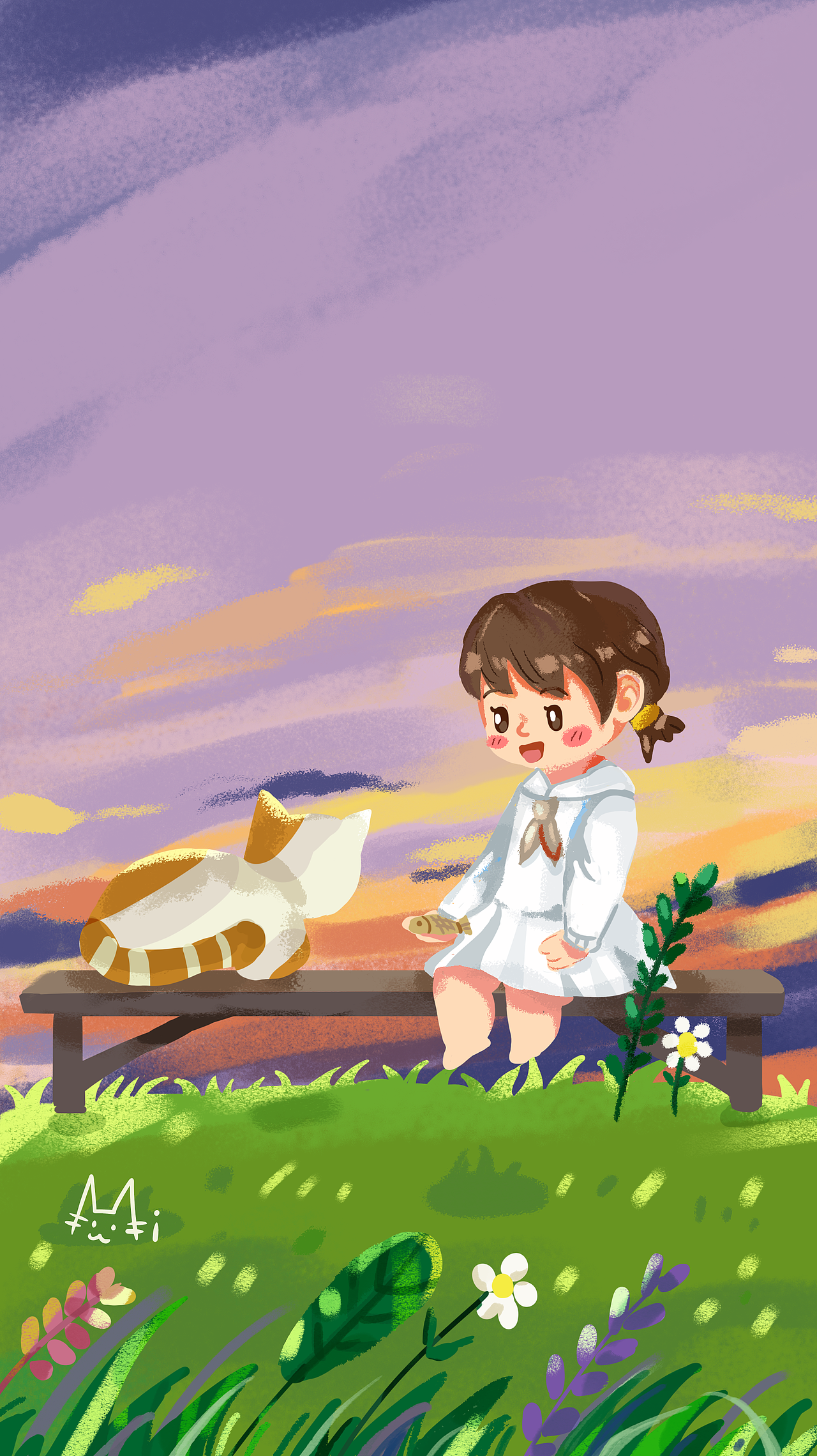 童趣之夏天的夜-傍晚逗猫（图ZMjYzNzI1Mzcy） - 海报 - 站酷设计师猫mi崽原创素材 - 站酷ZCOOL