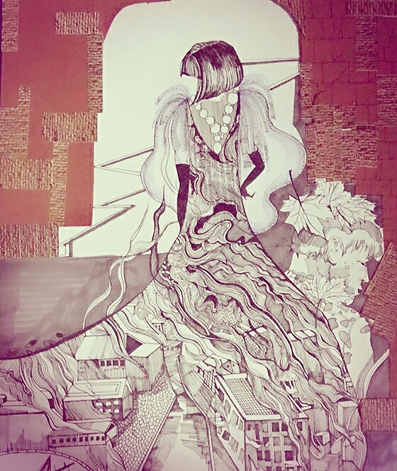 不同风格的人物,都是不同心境状态的表达。