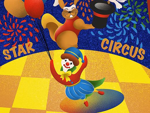 星空马戏团（个人主页-ZNDA1MjU4OTY=） - 创作习作 - 站酷设计师我是蒿原创素材 - 站酷ZCOOL