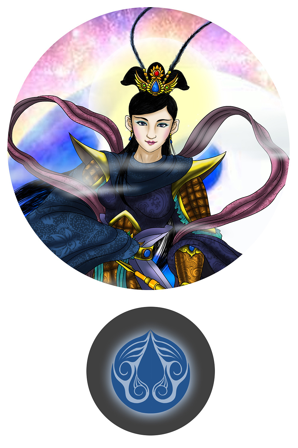 水德星君
“水曜”也者,又名“辰星”,黄道五曜之一,掌明界诸水凛冽之气。<br>行年值水星,财喜主重兴。男子福禄至,女子口舌侵。<br>名曰福禄星。大人见喜,远行有财,添人进口;女人不利,无灾难,不宜渡河。<br>每月二十一日下界。用皂纸牌位写“北方壬癸水德星君”,灯七盏。正西祭之,大吉。