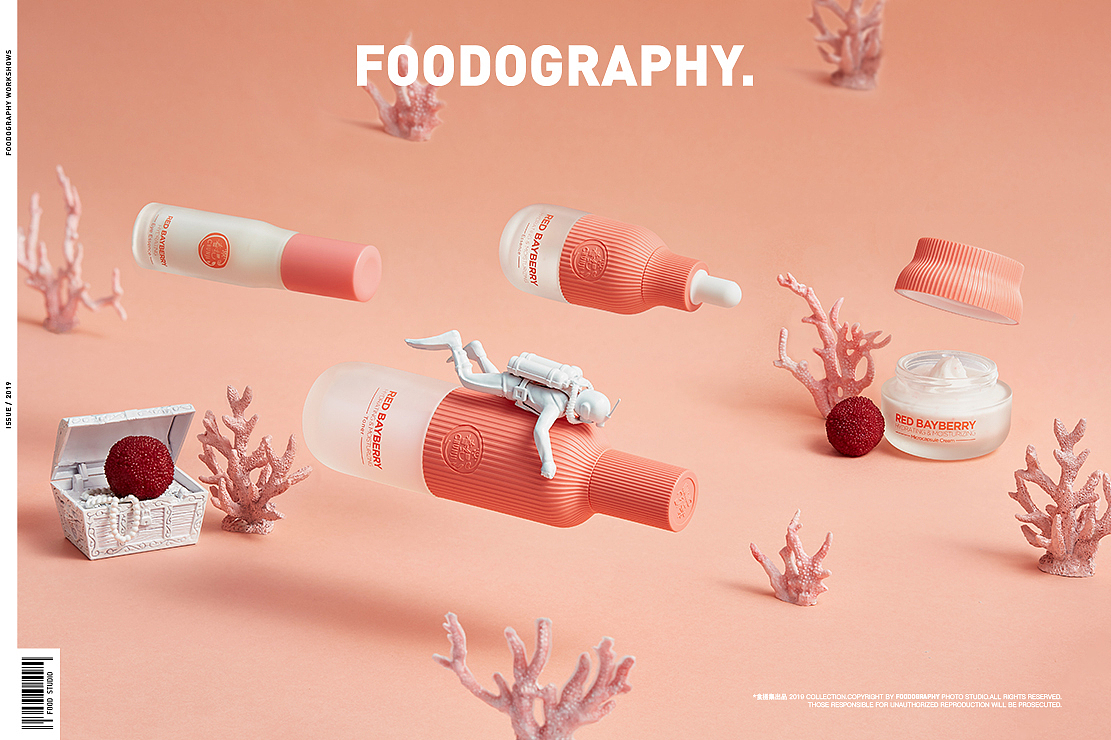 护肤品摄影 | 春纪 ✖ foodography