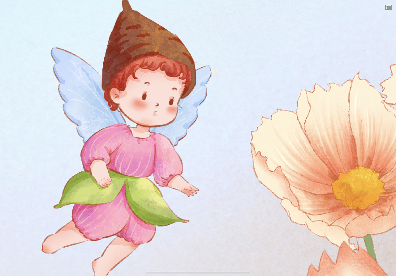 小精靈（圖ZMzEwMDY4OTIw） - 兒童插畫 - 站酷設(shè)計(jì)師米粟原創(chuàng)素材 - 站酷ZCOOL