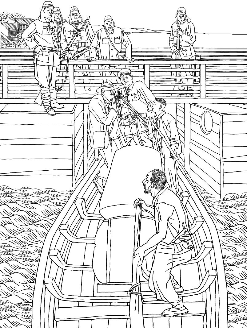 连环画~插画裤裆藏炸、手雷爆灰机~（图ZNTMxNTcwNzY=） - 商业插画 - 站酷设计师杨越绘画原创素材 - 站酷ZCOOL