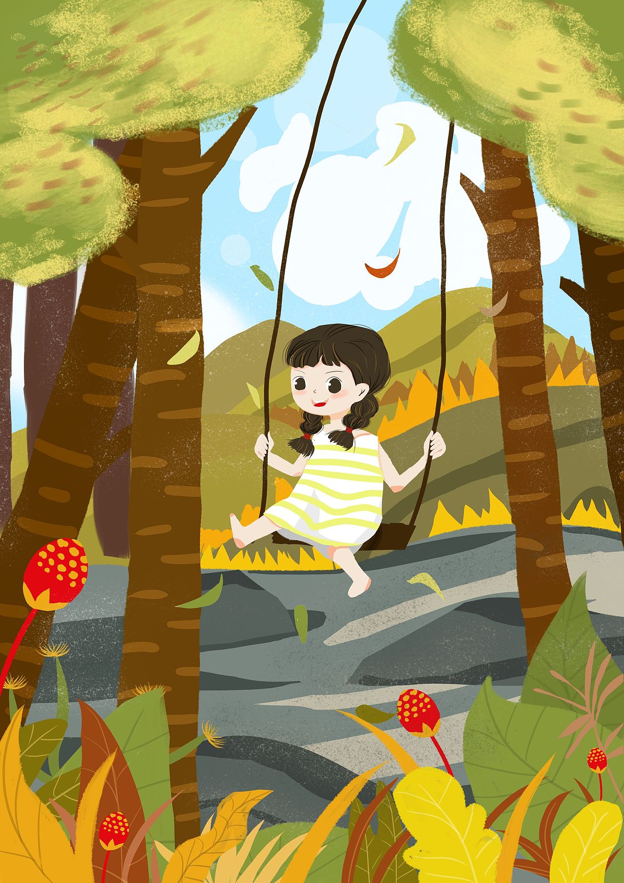 板绘插画（图ZMjI0MTIwMTMy） - 商业插画 - 站酷设计师念清净原创素材 - 站酷ZCOOL