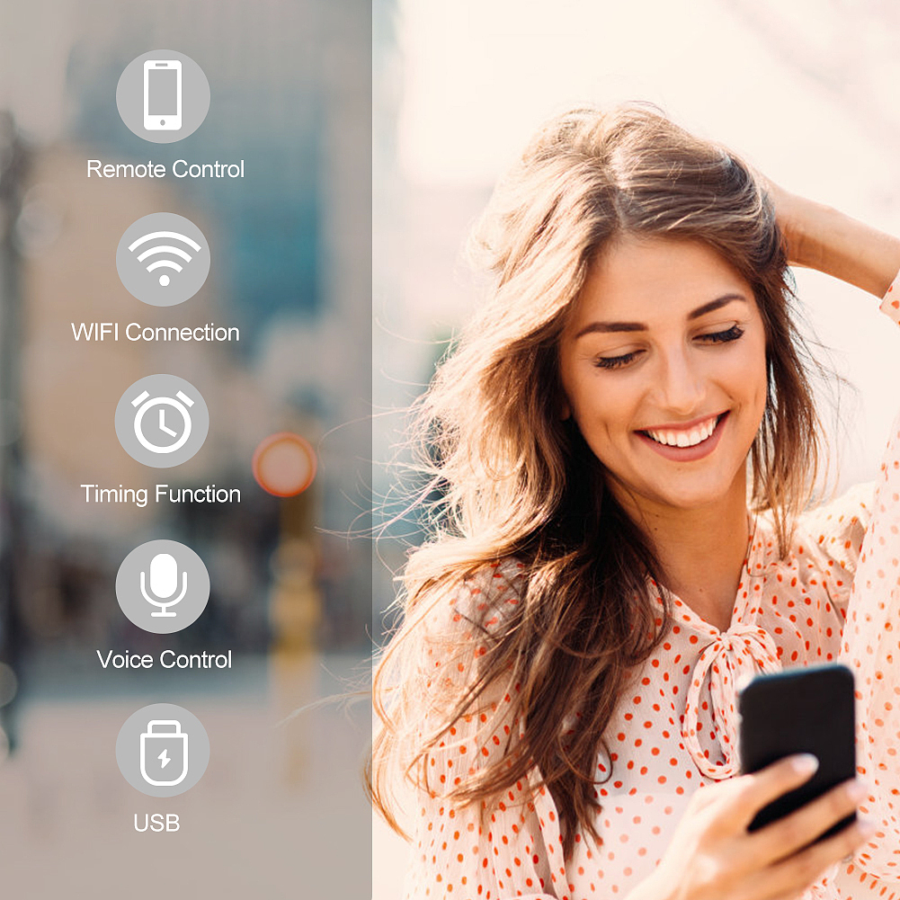 亚马逊插座-USBWIFI智能插座