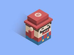 2.5D插画卡通形象