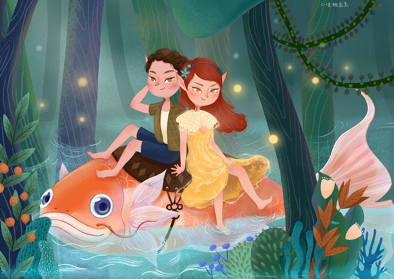 最近的插画哈哈（图ZMTYwMzQzOTQ0） - 儿童插画 - 站酷设计师桃杰杰原创素材 - 站酷ZCOOL