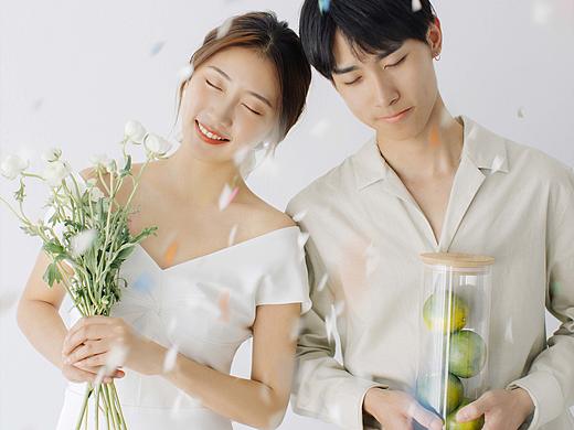我们的婚纱照