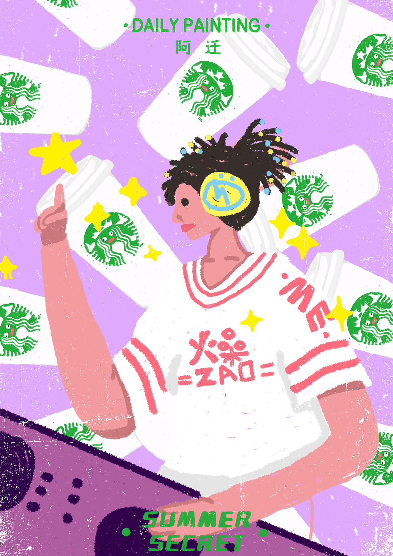 #summer secret#系列…（图ZMTE4NzI4MjU2） - 创作习作 - 站酷设计师阿迁原创素材 - 站酷ZCOOL