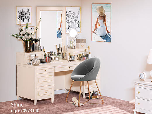 VRAY 家具渲染之休闲椅