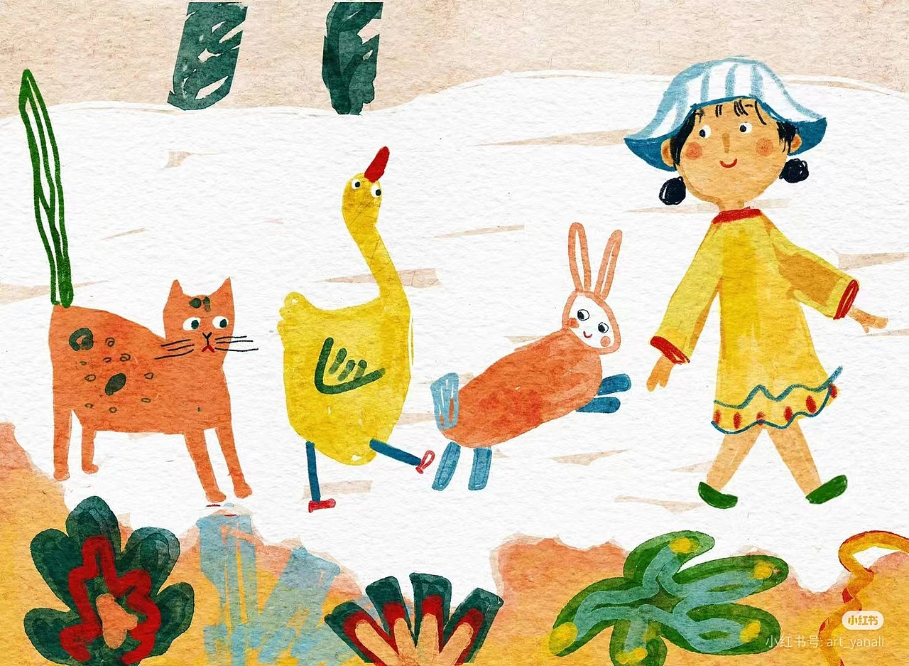 儿歌插图